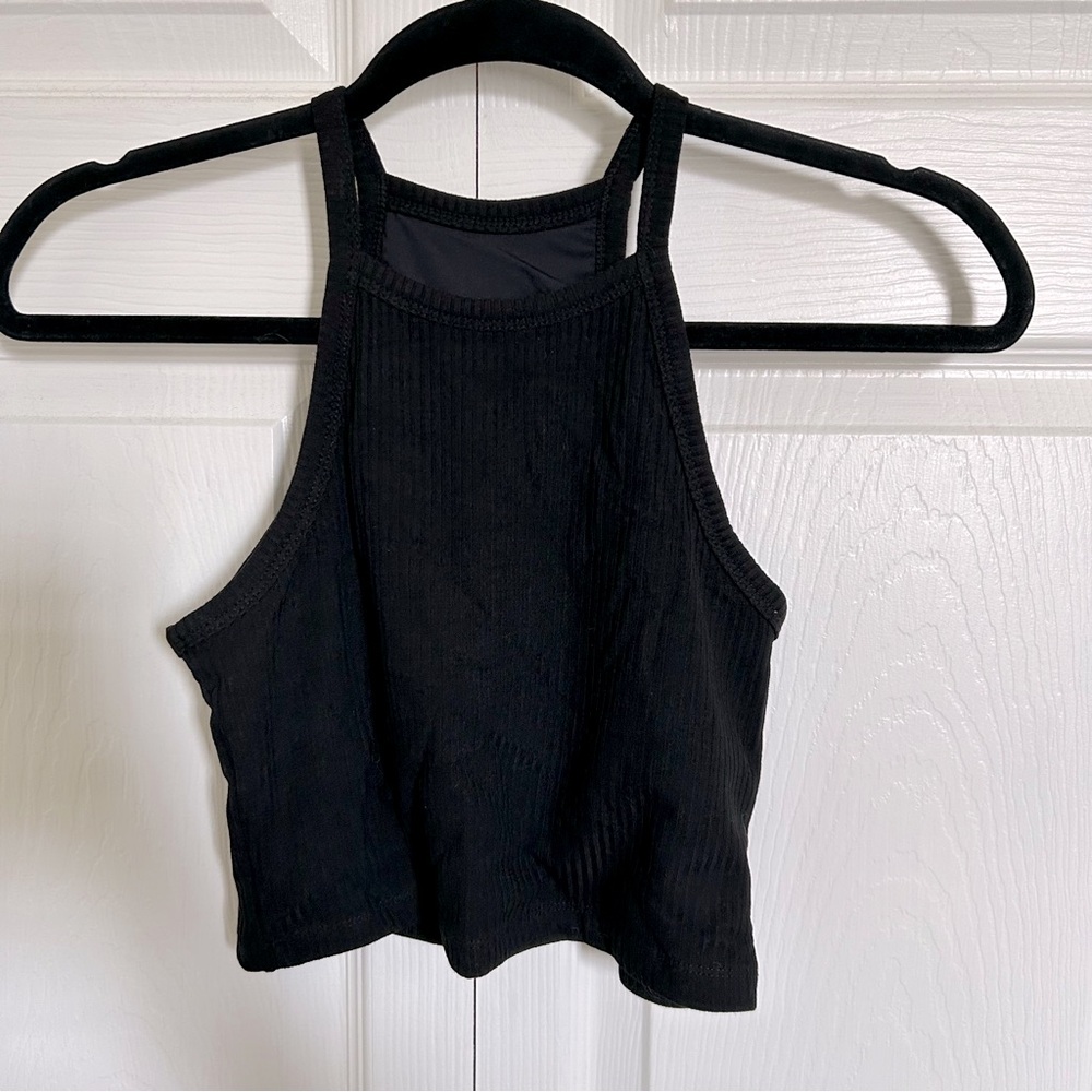 Klassy Network High Neck Cropped Brami Tank XS